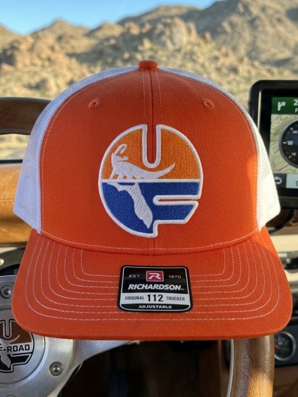 Florida Gators Hat Vintage UF Patch Orange Richardson 112 Trucker Cap US Pell 80